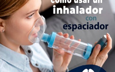 Cómo usar un inhalador con espaciador