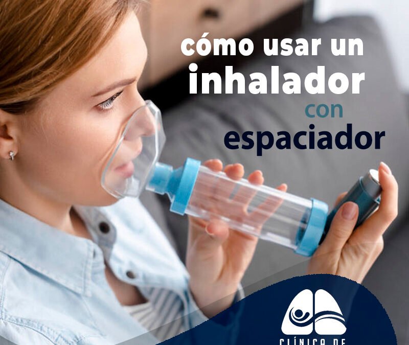 Cómo usar un inhalador con espaciador