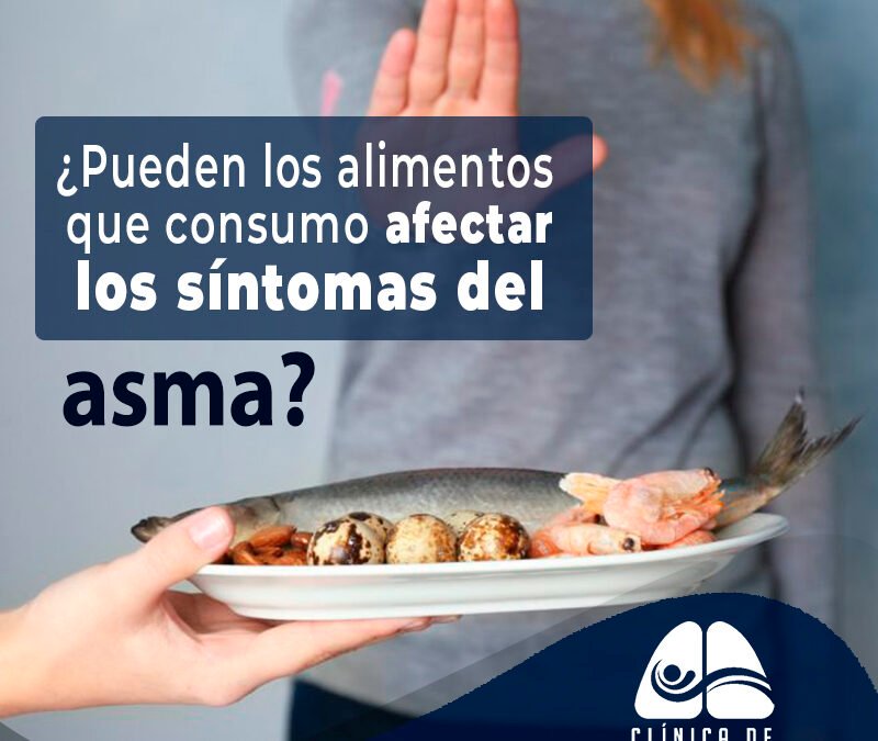 ¿Pueden los alimentos que consumo afectar los síntomas del asma?