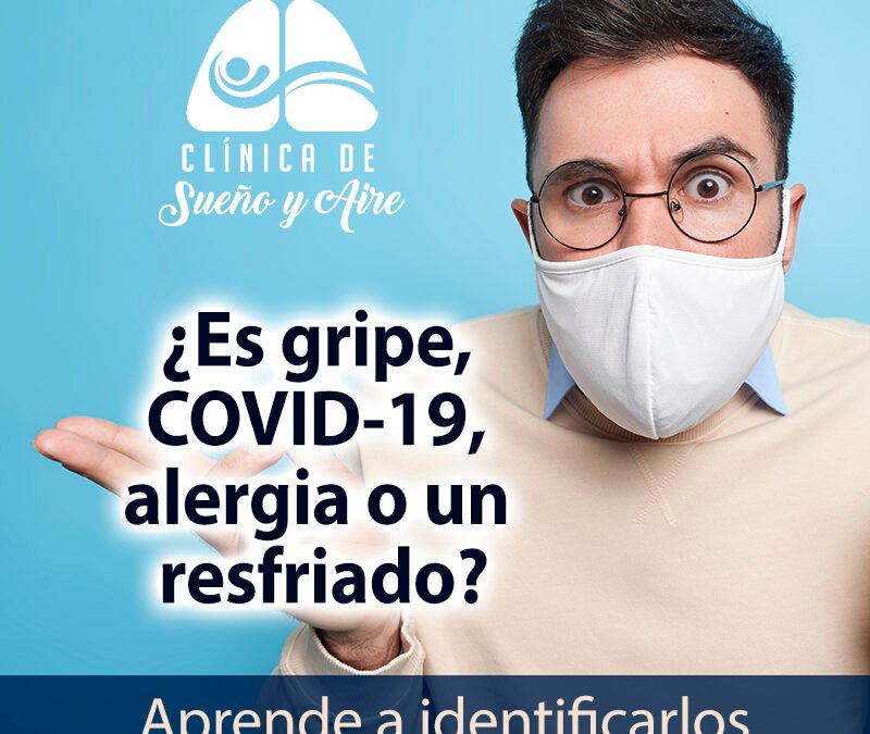 ¿Es gripe, Covid-19, alergia o un resfriado?