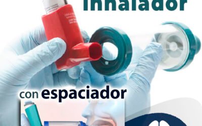 Cómo usar un inhalador con espaciador