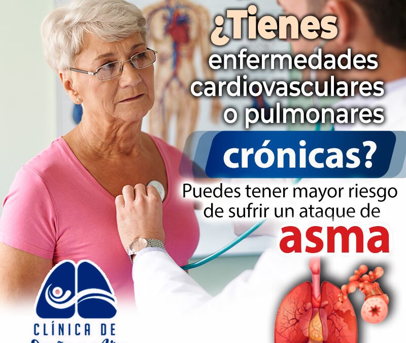 ¿Tienes enfermedades cardiovasculares o pulmonares?