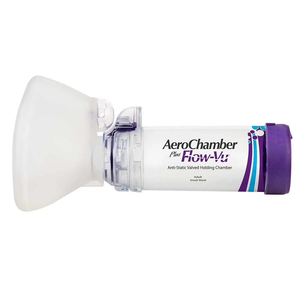 AeroChamber Plus Flow-Vu Adulto Small-Mask
